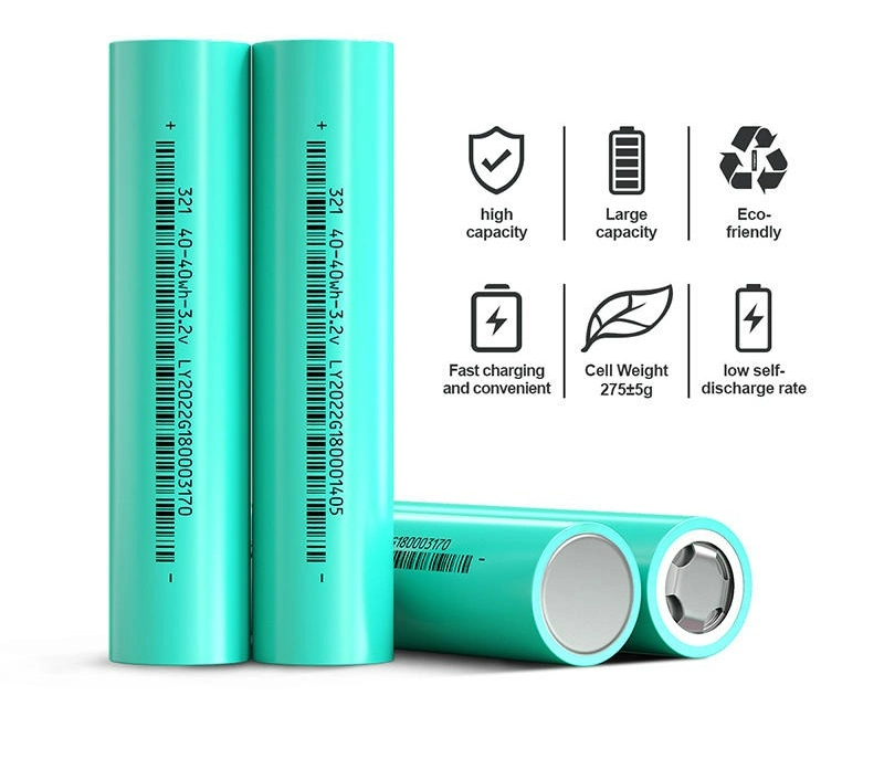 Factory Price 32140 3.2V 15ah Rechargeable Cylindrical LiFePO4 Battery Solar Cell