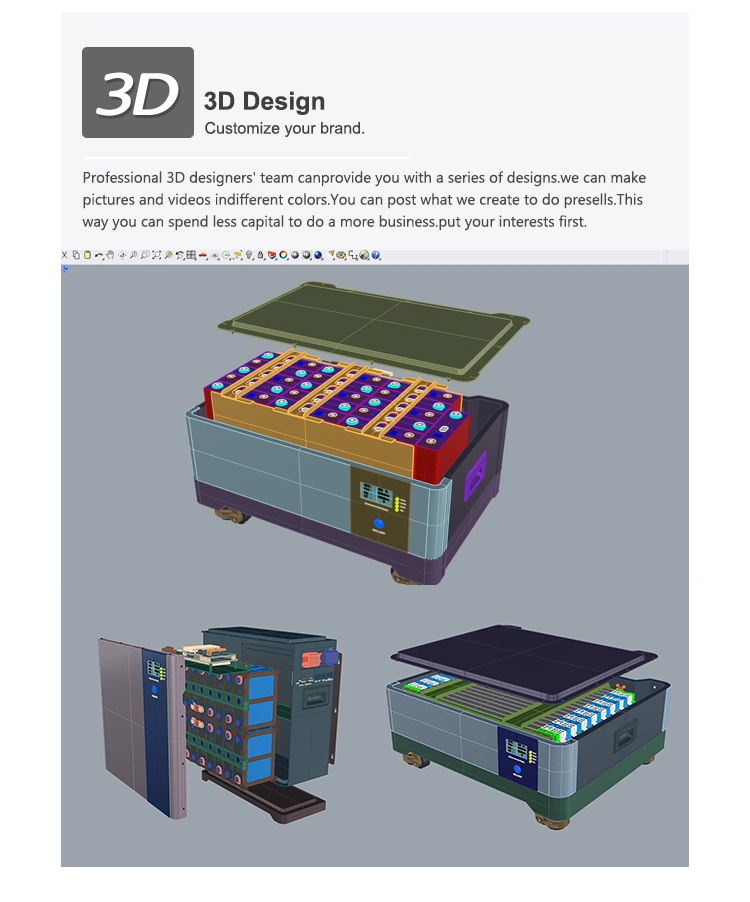 48V 51.2V 100ah 200ah LiFePO4 Home Solar Energy Battery Pack Movable Home Inverter Power Battery Solar Cell 12V
