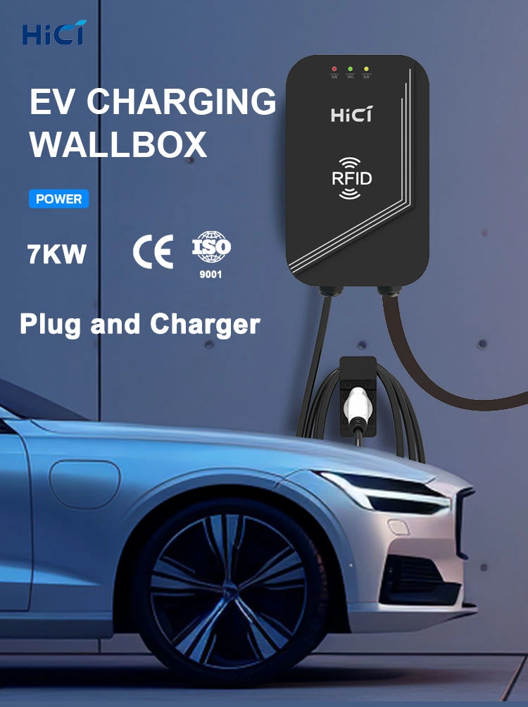 Home EV Charging Station AC Charging Electric Vehicle Charging Point 7kw 11kw 22kw