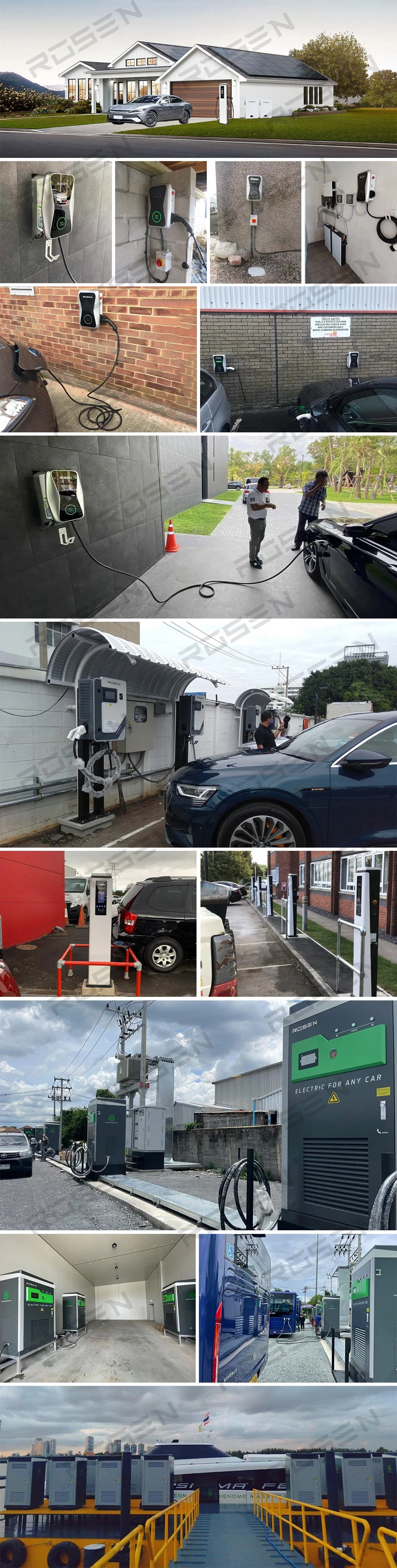 60kw EV Evbox Charger Public EV Charging Stations Electric Car Charger Price