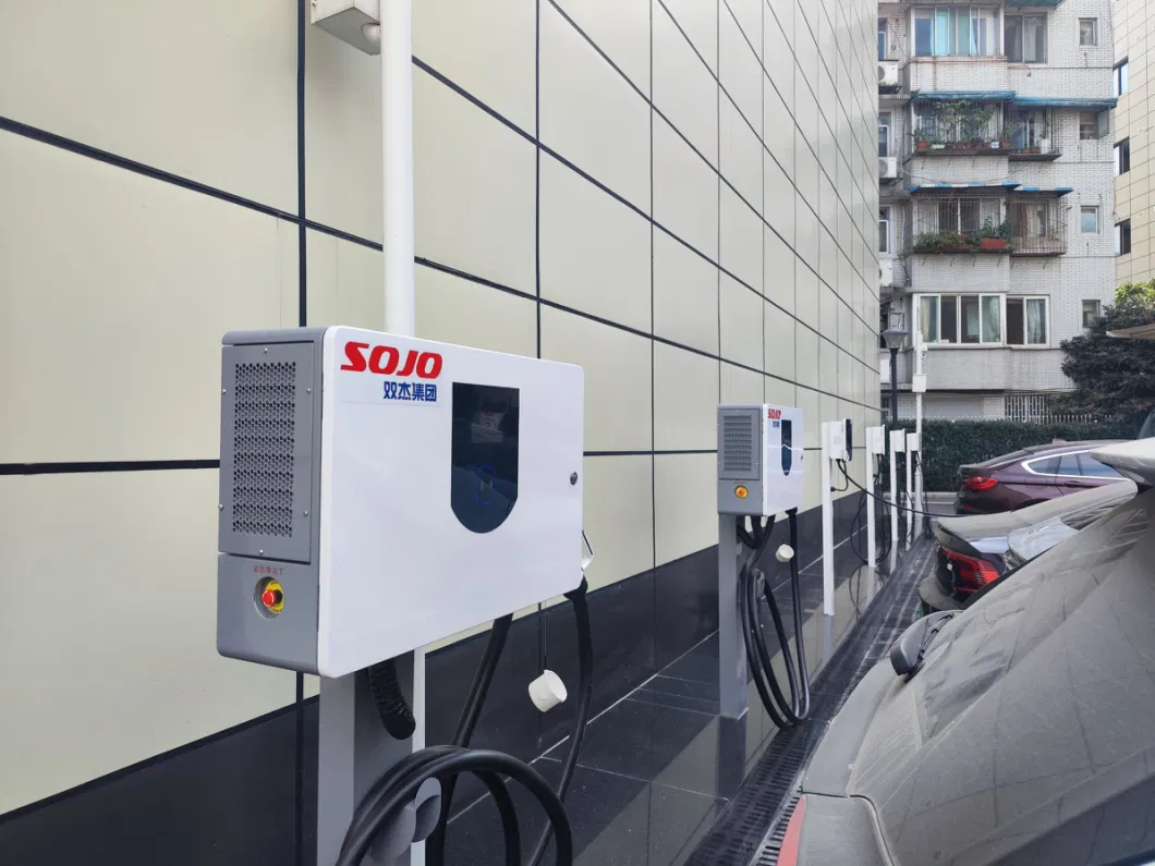 Sojo Manufacturer 80kw 242A European Standard EV Charger Floor Standing DC Fast Charge (Y1)