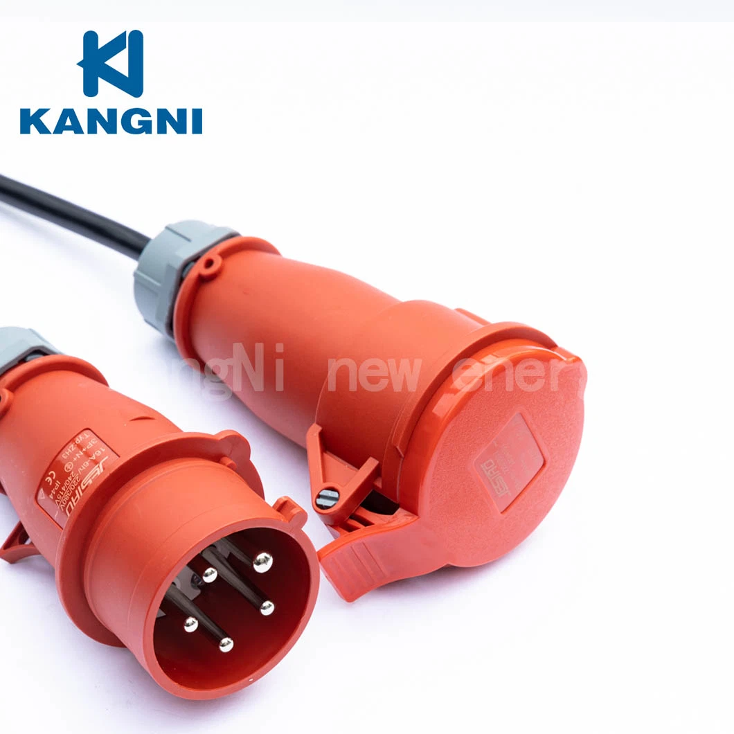 16A Three-Phase 7kw Portable and Switchable New Energy EV Charger Charging Cable Made in China