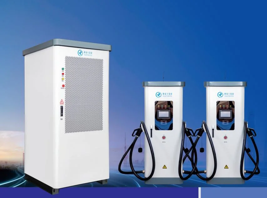 The Newest Ruisu Ocpp1.6 CE RoHS Reach Listed Fast Charging 480kw Liquid Chargin UL Electric Car Charger Type 2 EV Charger Station Charger Pile