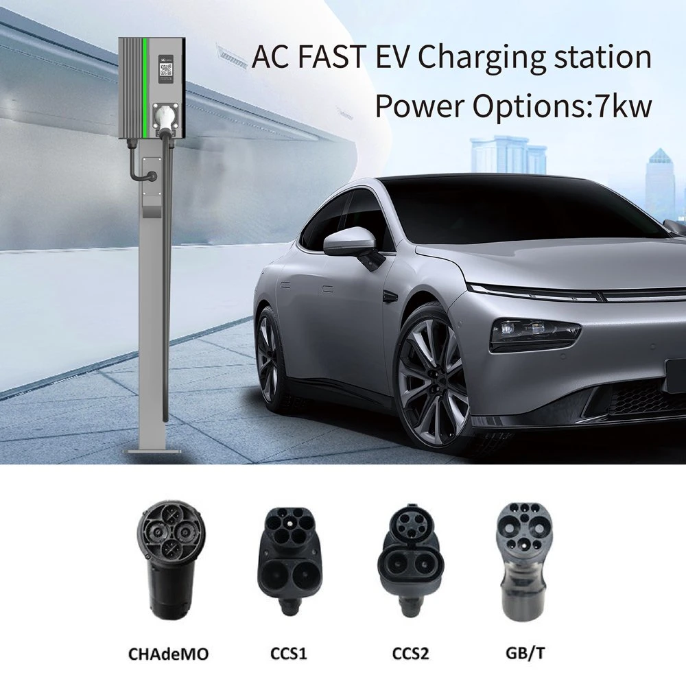 Wholesale 7kw Type2 Charging Station Wallbox EV Wall Mounted EV Charger Station