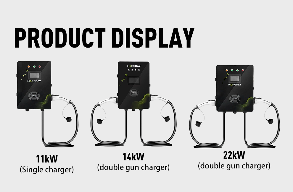 Factory Wholesale 11kw/22kw GB/T Type2 Electric Vehicle Charger Level 2 EV Charger Enclosure Box Evse Model 2 EV Charging Pile