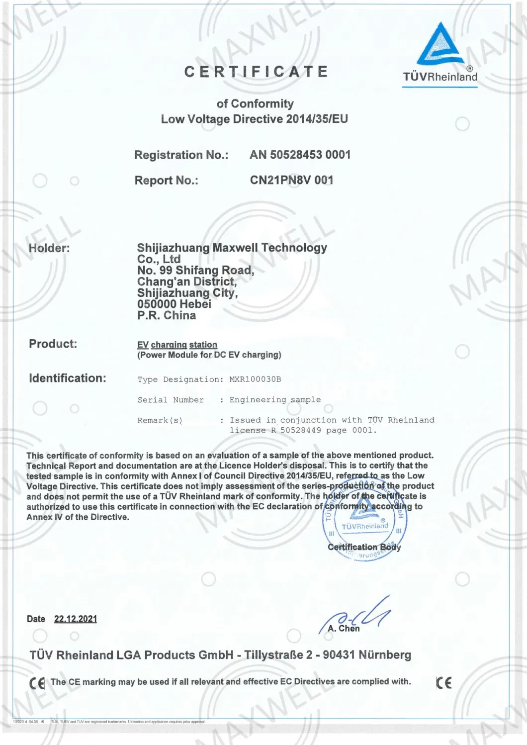 50kw UL Certified EV DC Fast Charger Module Converter