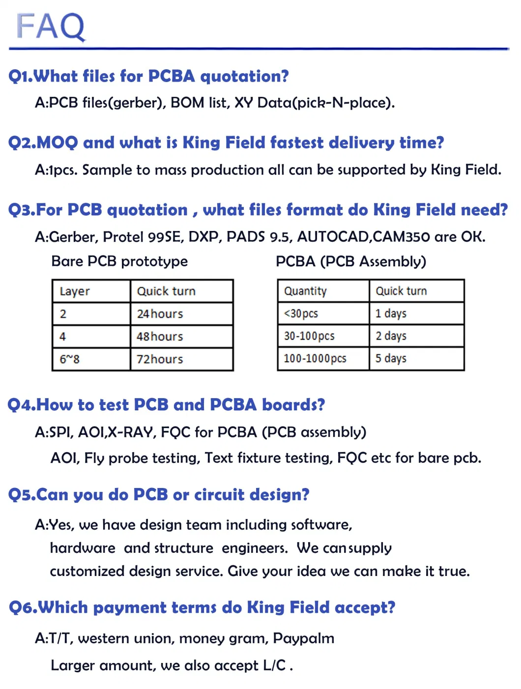 Custom Other PCBA Manufacturer Prototype Service PCBA SMT PCB Assembly Factory