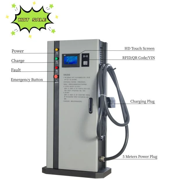 EV Charger Manufacturers Integrated 60kw DC Double Dual Best EV Charging Station