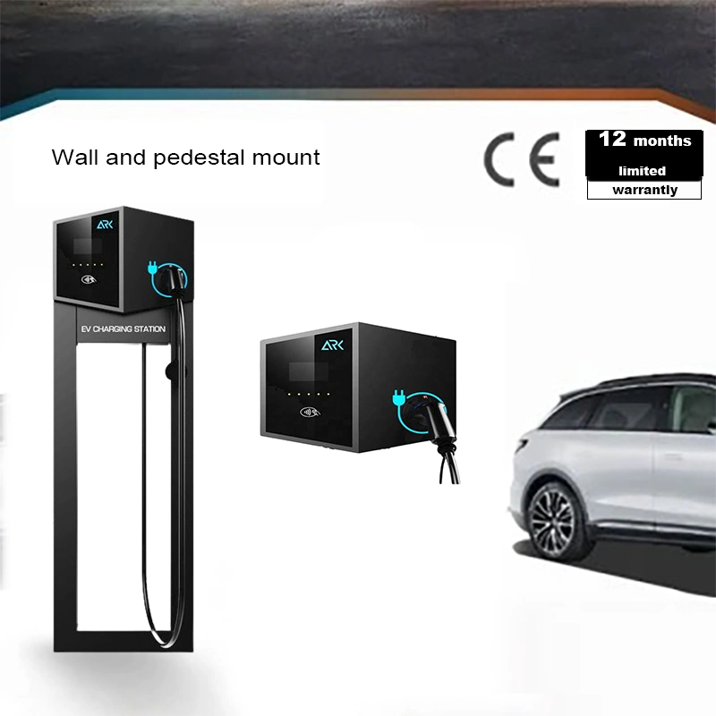 EV Charger Factory Manufacturer Ocpp Mennekes Type 2 32A 3 Phase 7kw 22kw Wallbox Fast Electric Charging Station EV Car Charger