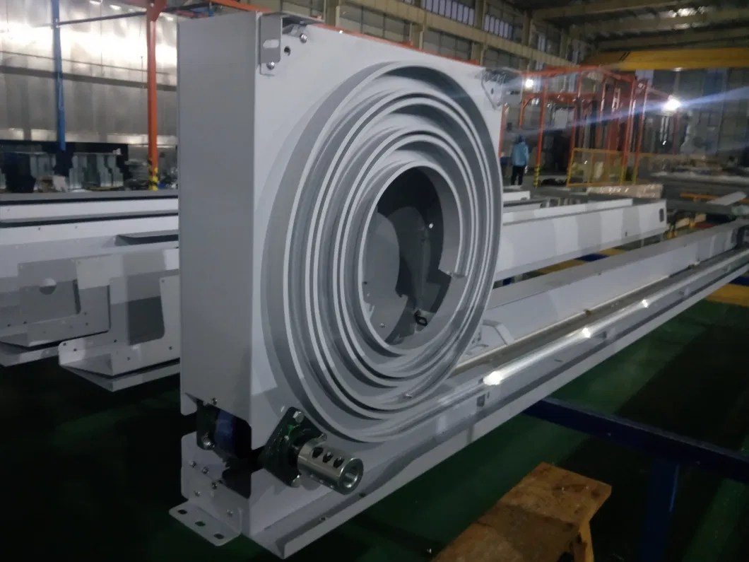 Aluminum Rapid High Speed Spiral Rolling Door for Exterior Use