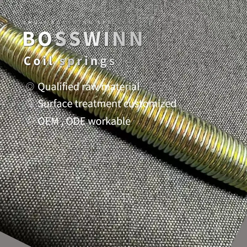 High Precision Carbon Steel Full Twist Loops Tension Spring