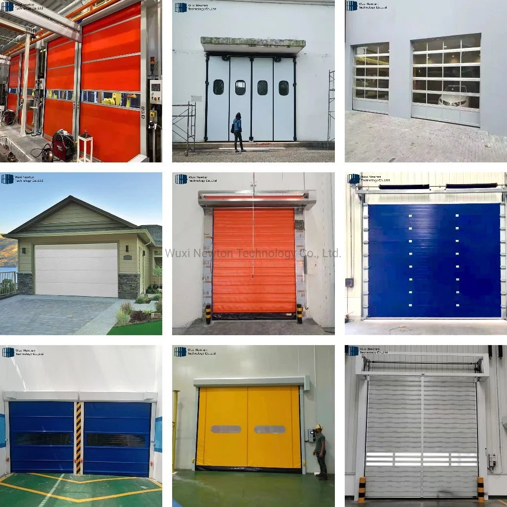 Steel Skeleton Warehouse Industrial Automatic Aircraft Hangar Sliding Door