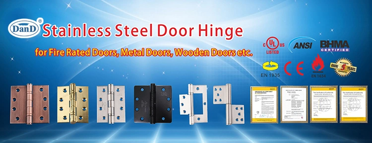 Stainless Steel Security Business Metal Door Hinge Manufacturer for Home