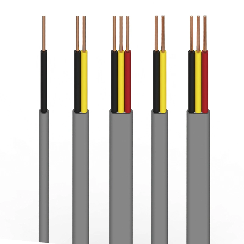 1.5mm 2.5mm 2.5 mm Twin and Earth Flat Grey Electric Flat Cable