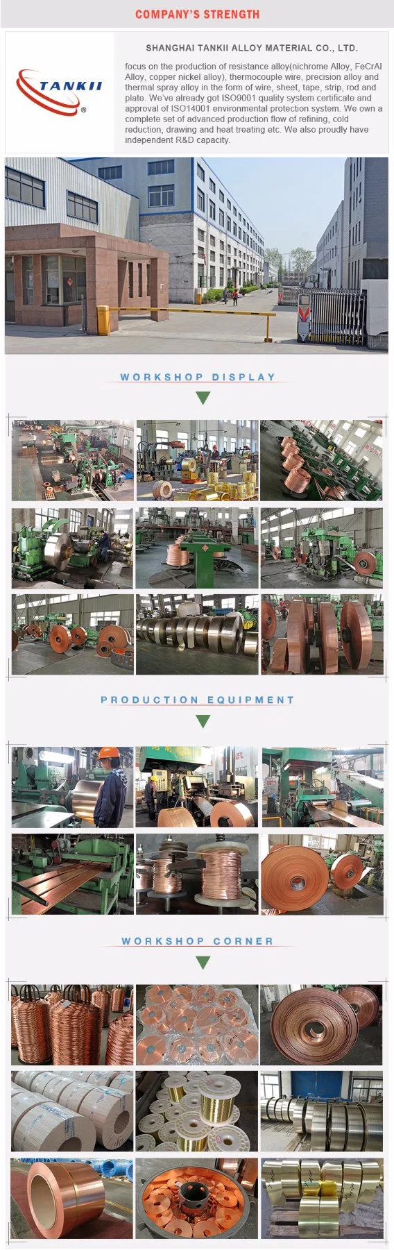 CuNi2/CuNi6/CuNi8/CuNi10/CuNi14/CuNi19/CuNi23/CuNi34/CuNi40/CuNi44/CuNi45/Electric Copper Nickel Alloy Price Cu-CuNi Thermocouple Constantan Resistance Wire