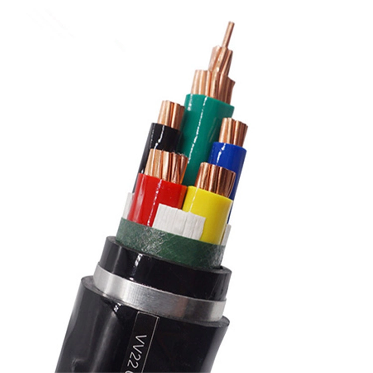 Low to High Voltage Low Smoke and No Halogen Copper/Electric Conductor XLPE Insulated Swa Armoured Electrical Power Cable