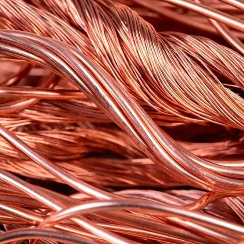 Copper Scrap 0.5mm 0.8mm Thin Welding Bare Copper Wire for Electrical