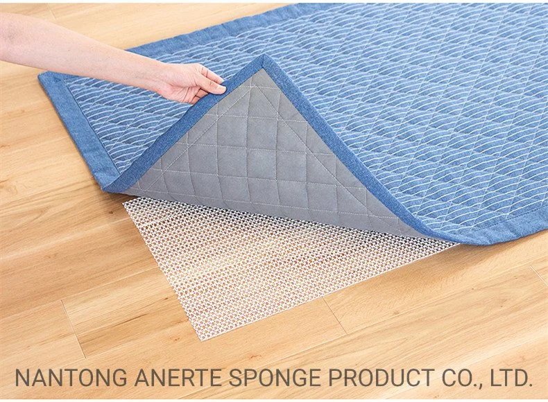 Customized Size Carpet Mesh Underlay Anti Slip PVC Mat