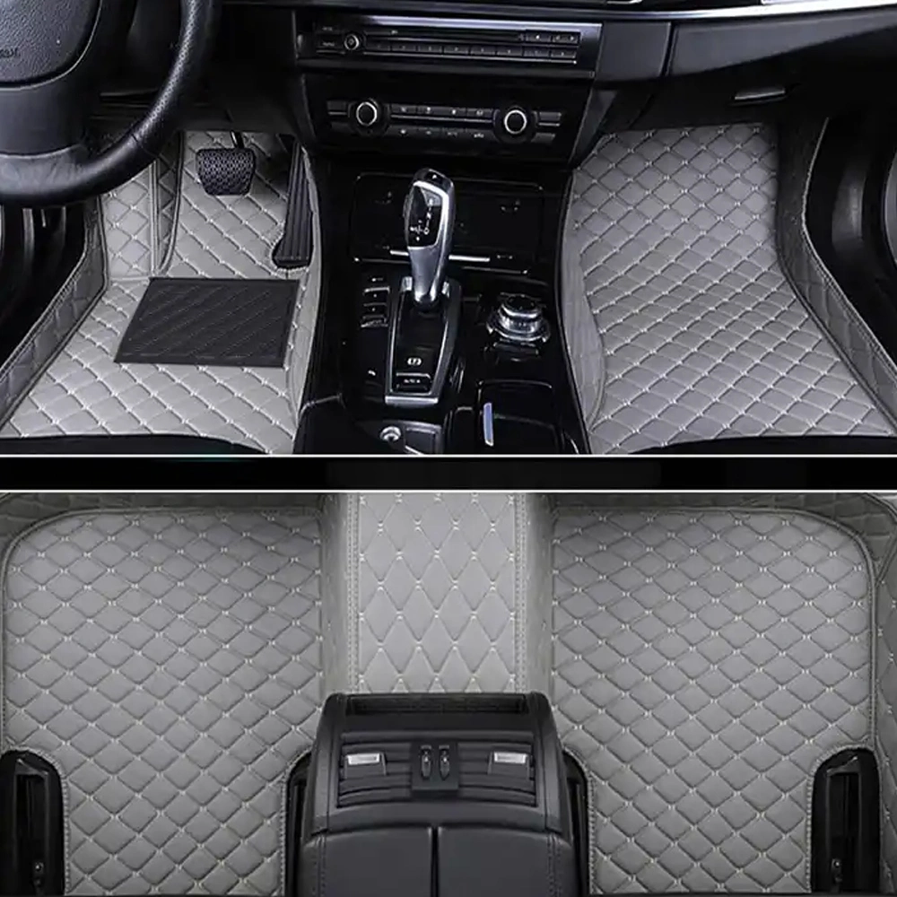 3D Customized Waterproof Leather Anti-Slip Car Floor Mats for KIA / Toyota/Honda/BMW