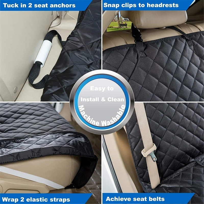 Waterproof Detachable Pet Cushion Functional Dog Car Seat Cover