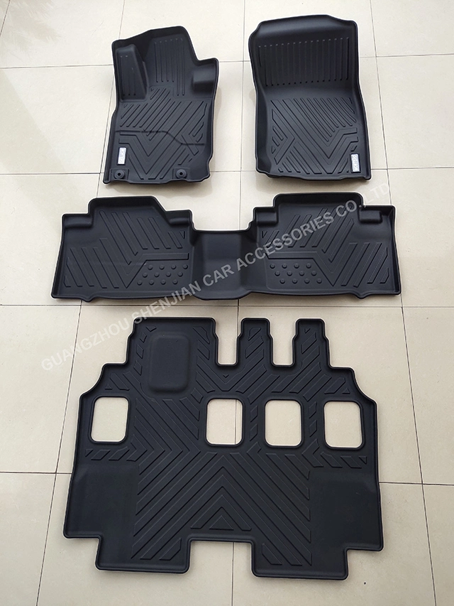 High Quality Interior Accessories Custom-Fit TPV Car Floor Trunk Foot Mat for Mitsubishi 2020-2021 Pajero/Montero