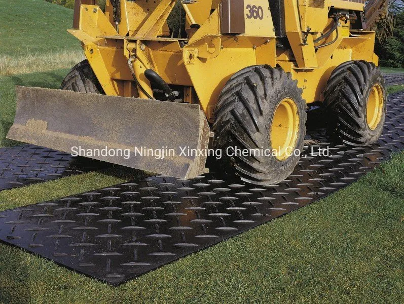 Heavy Equipment Ground Mat China HDPE Ground Mat 4X8 Plastic