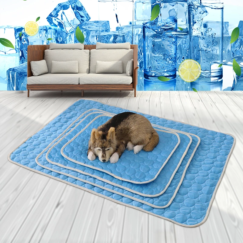 Dogs Cat Pad Blanket Sofa Breathable Cooling Summer Pet Mat