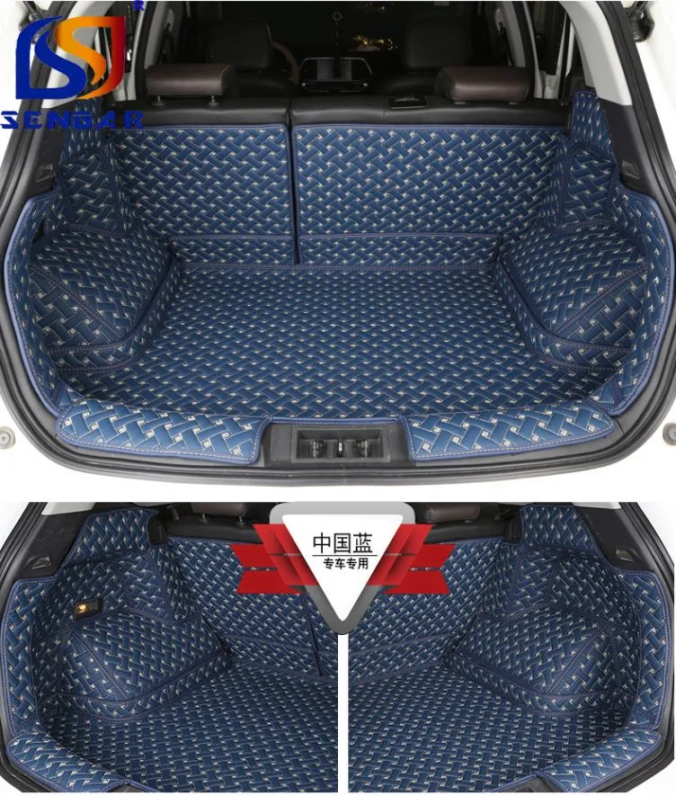 2023 New Design High Quality All Round PU Leather Trunk Mats