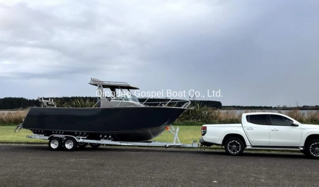 Gospel Aluminum Boat - 25FT /7.5m Center Cabin Aluminum Fishing Boat for Sale Australia