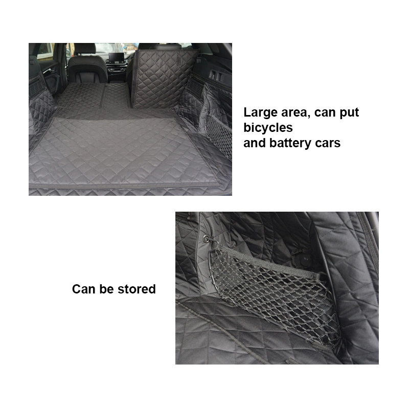 Car Waterproof Dog Trunk Seat Cover Car Floor Mat with Side Pet Cargo Cover Liner for Ford Mustang Mach-E 2021