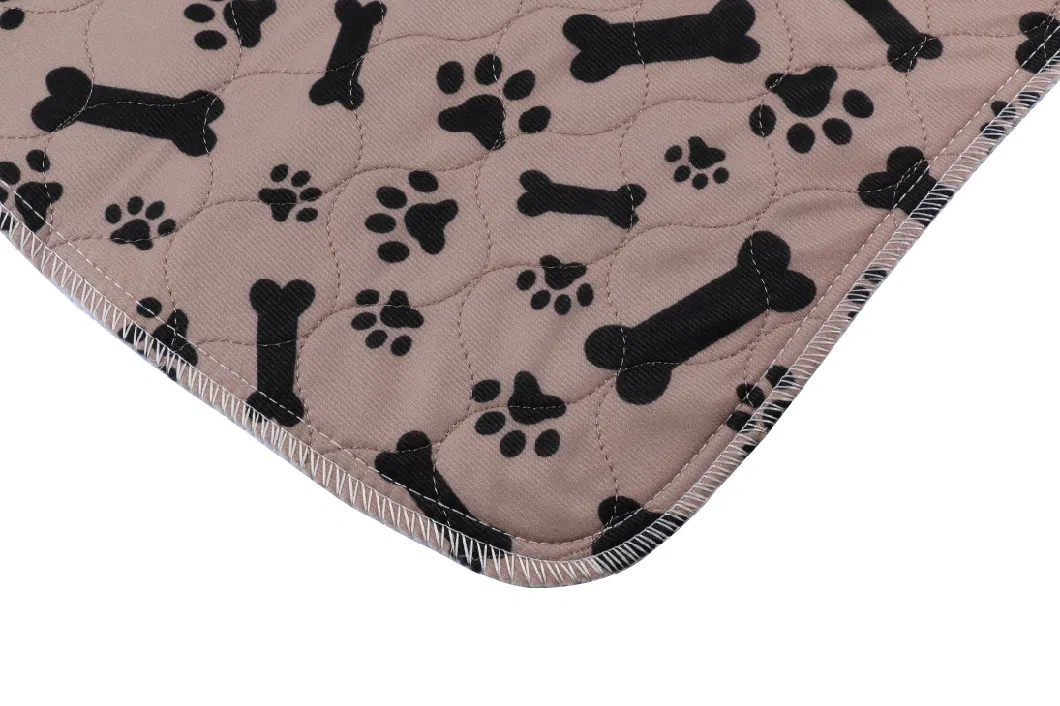 Wholesale Waterproof Reusable Pet Puppy Training Pad High Absorbent Dog PEE Mat