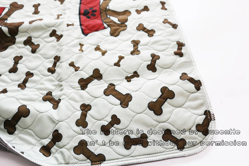 Wholesale Waterproof Dog PEE Pad Reusable Custom Dog Training Mat Washable