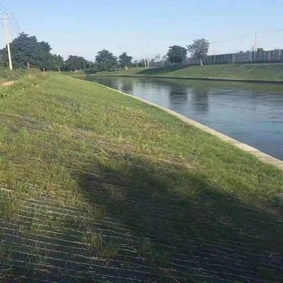 Geosynthetic Mat for Soil Erosion Control and Grass Stabilization