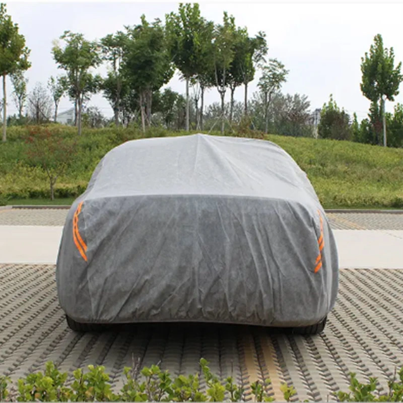 Non Woven Fabric Car Cover with Reflective Stripe