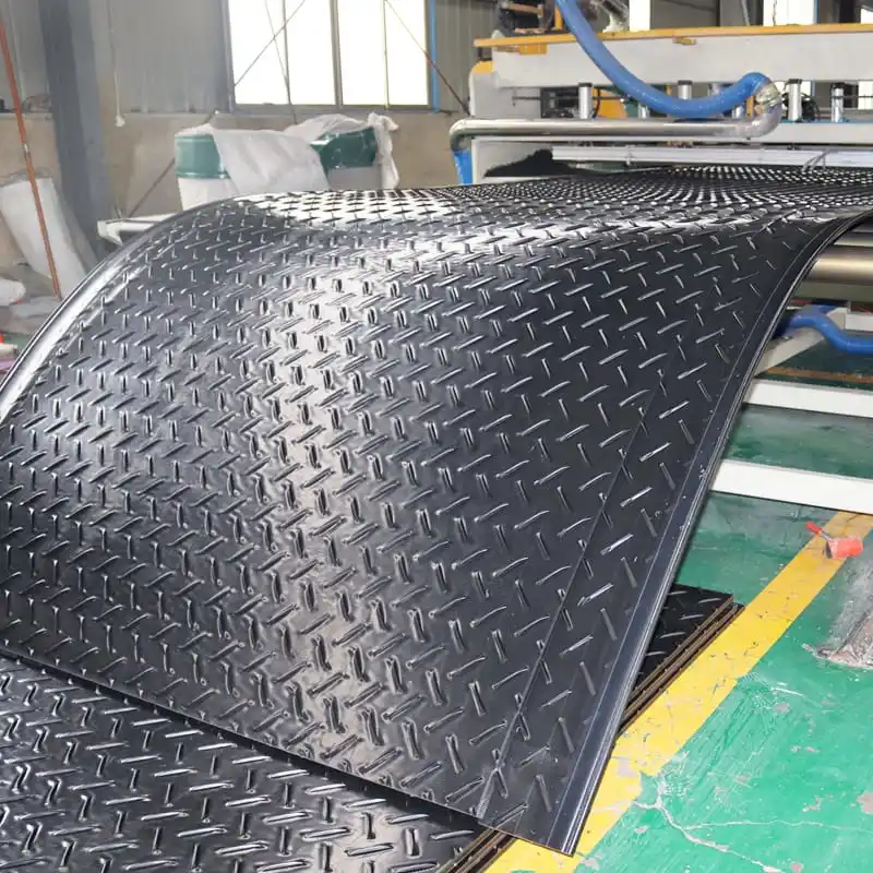 HDPE Ground Protection Mat, Construction Site Anti-Mud Mat