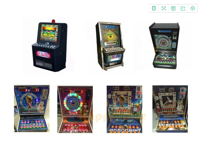 Uganda Popular Coin Operated Casino Gambling Slot Game Machine