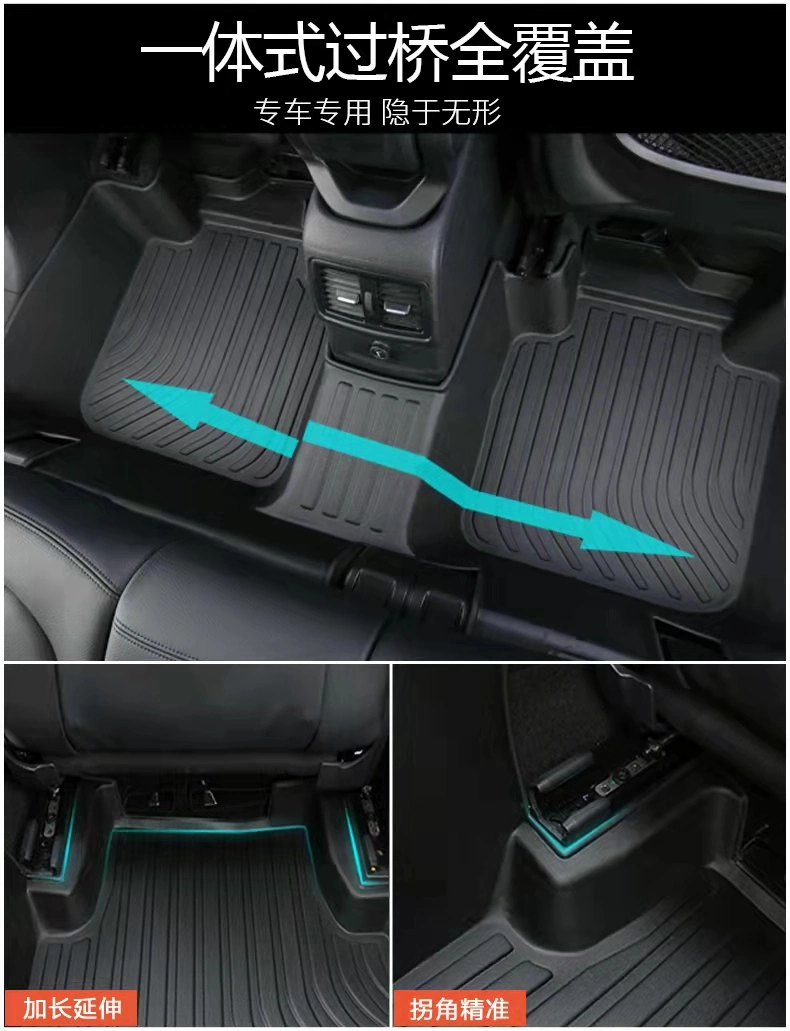 All Weather Car Floor Mat for Tesla Model Y 2020 2021 Waterproof 3D Car Foot Pad Tray Trunk Mat Carpet Cargo Boot Liner3 Buyers