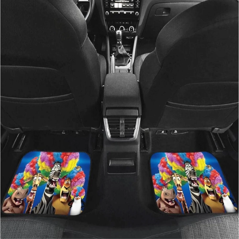 Universal Car Mats African Girl Series Print Wholesale Printable Designer Custom Car Floor Mats Full Luxury Car Mats Set