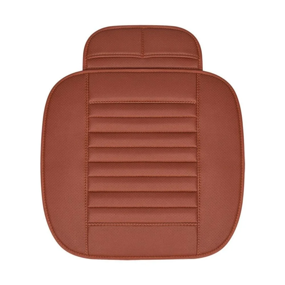 Car Mat Seat Covers Stylish PU Leather Four Seasons Car Seat Cushion Automotive Seat Protector Car Chair Pad Mat Auto Accessories Wyz20368