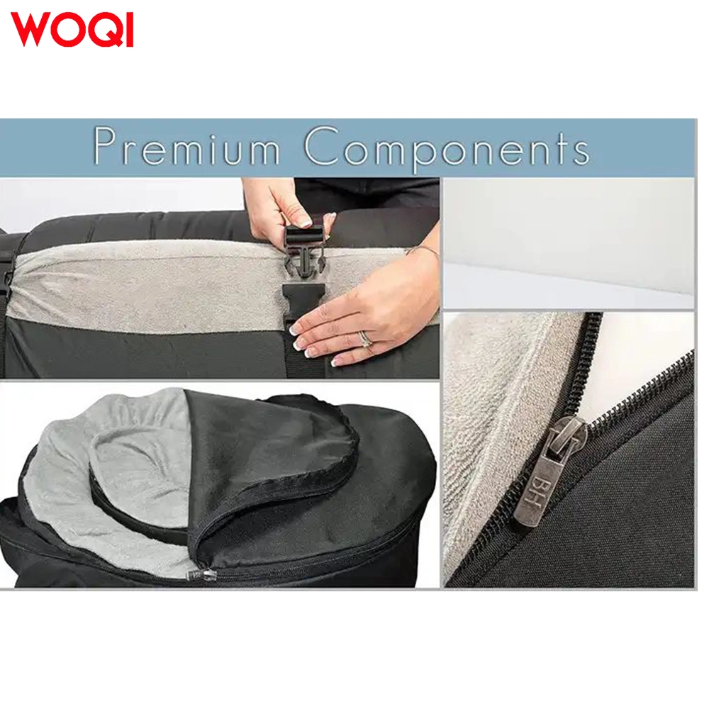 Cheapest Custom Roll up Camping High Quality Non Slip Bottom Waterproof Portable Folding Car Mat with Removable Cover