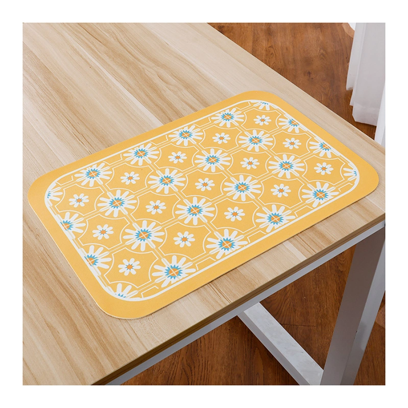 Placemat PVC Restaurant Placemats Quality Wholesale Mats Top Personalized Colorful Cheap Vinyl Woven Plaid Custom Cup Table Mat