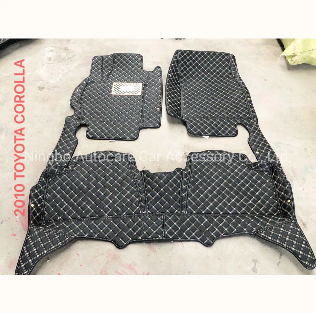 Luxury Quality 5D Car Foor Mat 8mm Thickness 5D Car Floor Mat Big Version Full Covered 5D Car Floor Mat