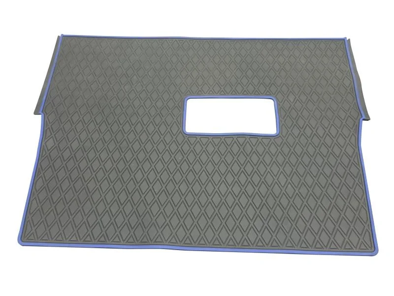 6 mm Thickness Black Floor Mats for Club Car Ezgo