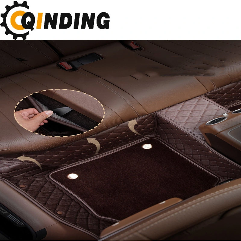 7D Car Floor Mats Fit for Toyota All Models Non-Slip Faux Leather Full Coverage Protection Floor Carpets