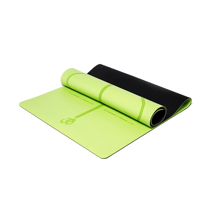 High Quality Light Carrying Waterproof PU Anti Slip Natural Foldable Yoga Mat