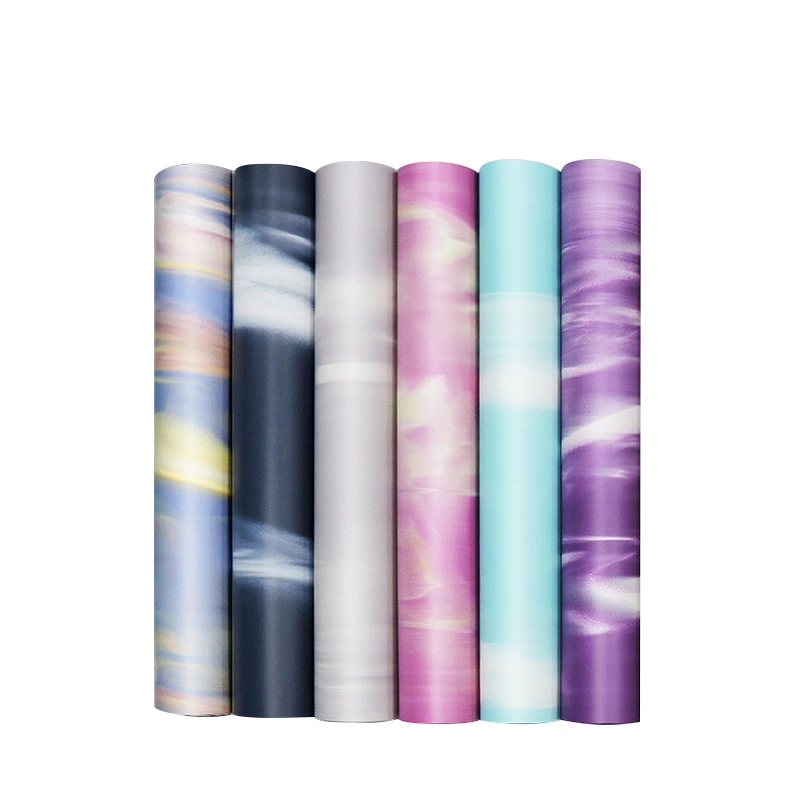 High Quality Light Carrying Waterproof PU Anti Slip Natural Foldable Yoga Mat