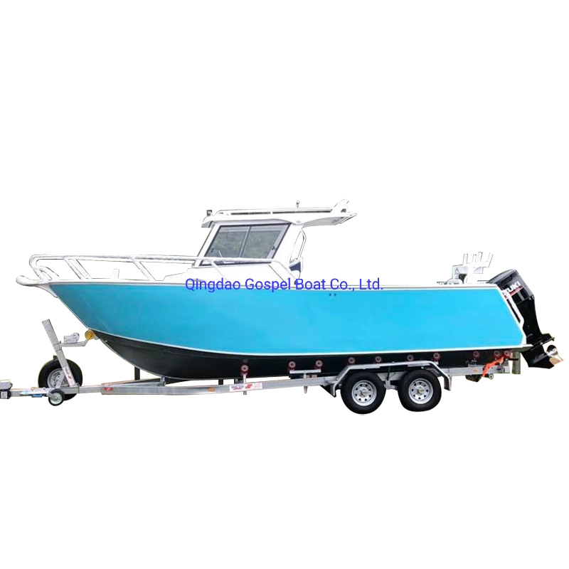 7.5m Cuddy Cabin Aluminium Boat - High Quality on Hot Sale