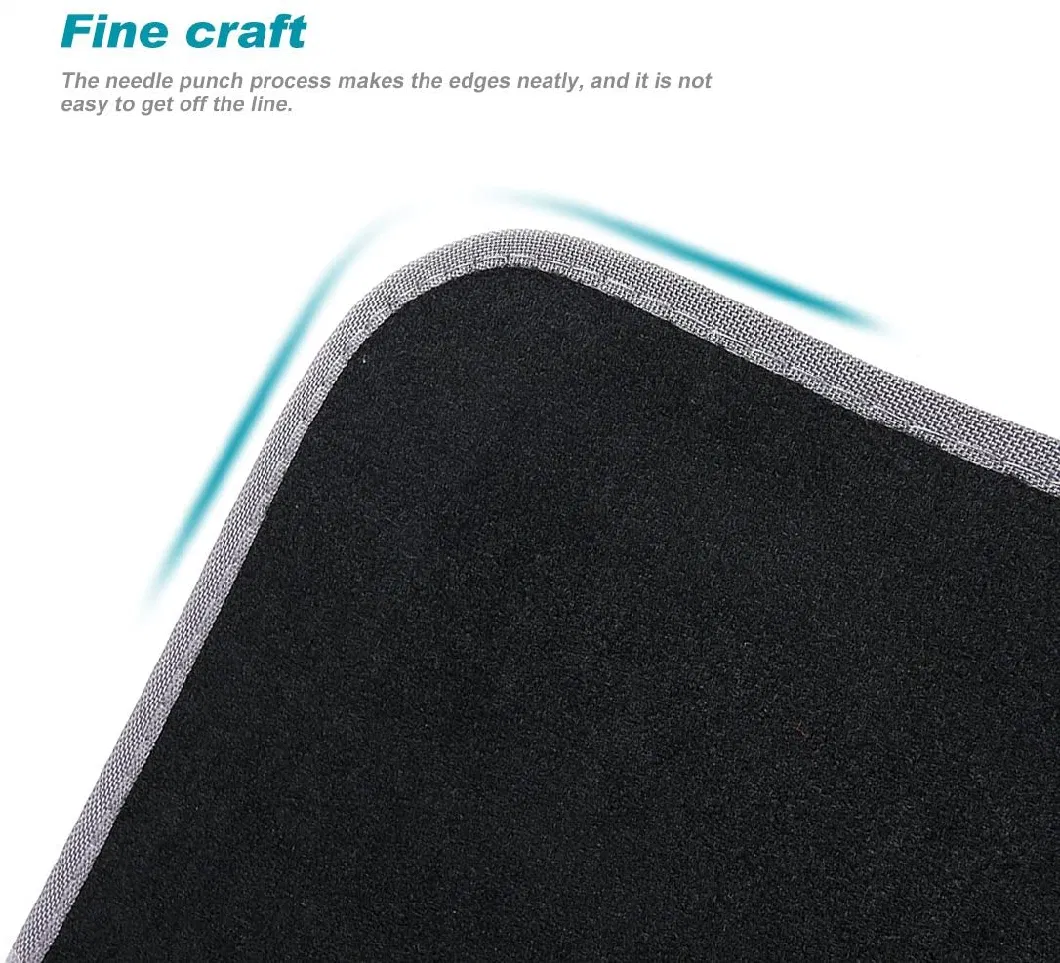 Custom Black Color 4 Piece Carpet Floor Mats, All-Weather Protection for Car, Sedan, Suvs All Vehicles