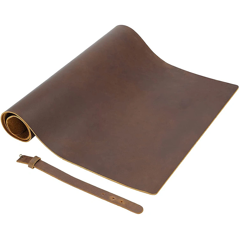 Leather Large Mouse Pad Vegan Laptop Desk Table Writing Mat