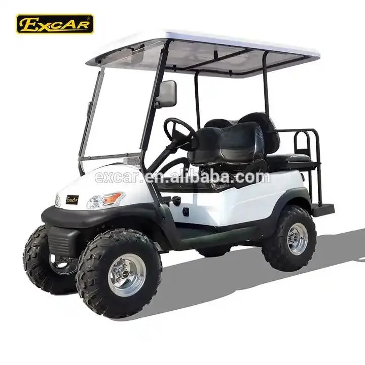 Wholesale 4 Seat Dune Buggy Golf Cart Electric Cars SUV Beach Buggy Car Flip-Flap Rear Seat